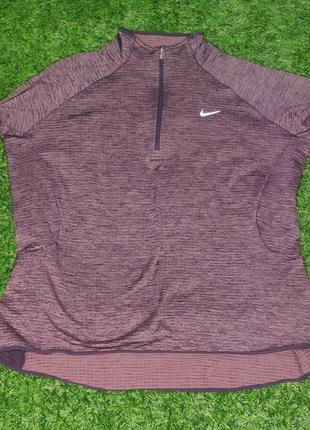 Жіноча термокофта, фліска nike element sphere 1/2 zip