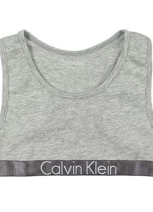 Хлопковый бюстгалтер браллет от calvin klein, на 14-16 лет