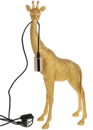 Лампа Жираф 60см. цвет - золотой