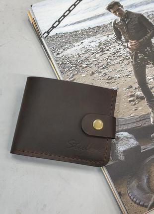 Чоловічий шкіряний гаманець, гаманець ручної роботи орсо 2