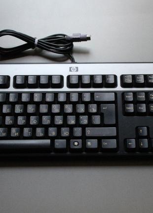 Клавиатура проводная HP KU-0316 Black-Silver PS/2