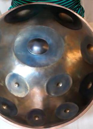 10-12 нот Handpan МУТАНТ Ø55см (чехол подарок) Ханг Hang Хендпан