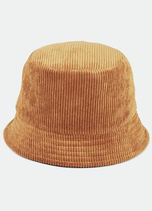 Демисезонная вельветовая деми шапка кепка панама пельмень шляп...