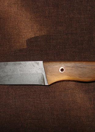 Нож ручной работы охотничий Сталь 9ХС кованый