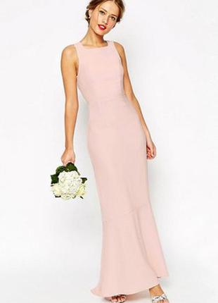Нереально красивое розовое платье asos