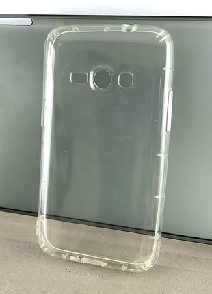 Чехол на Samsung j1 2016, j120 накладка бампер OU Case прозрач...