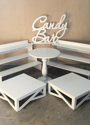 Підставки на Кенді Бар, Candy Bar, Подставки, Тортовница, Фуршет