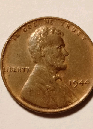 One Cent Один цент США 1944