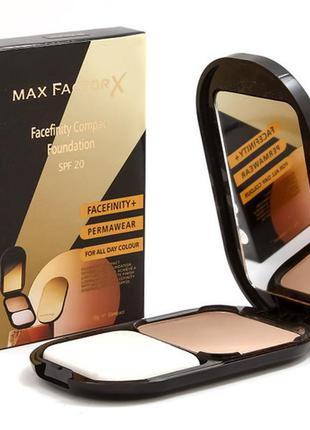 Пудра max factor x facefinity compact foundation spf20