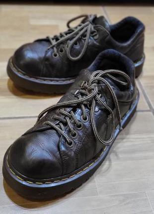 Кожанные ботинки dr.martens