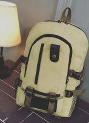 Рюкзак Bag Clever beige lemon