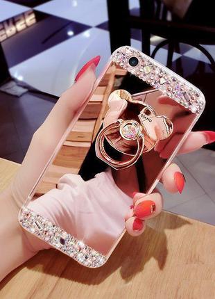 Чехол-накладка TPU Luxury Bear rose gold для Xiaomi Redmi 5