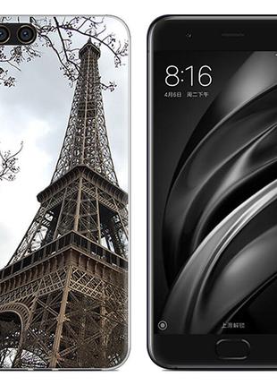 Чехол-накладка TPU Image Paris для Xiaomi Mi 6