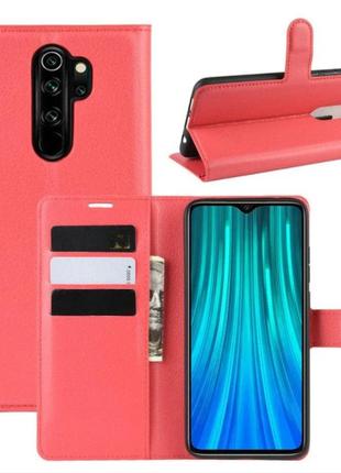 Чехол-книжка Bookmark для Xiaomi Redmi Note 8 PRO red