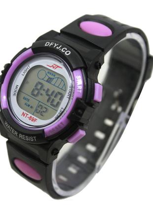 Дитячий годинник S-Sport Timex purple (фіолетовий)