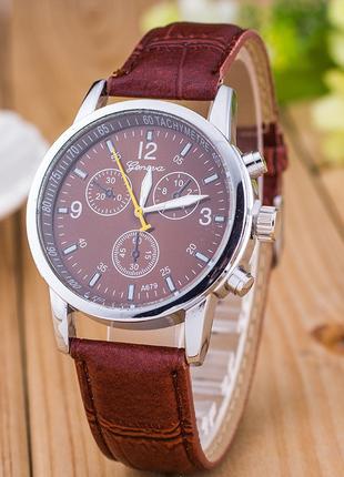 Часы женские наручные Geneva Collection brown