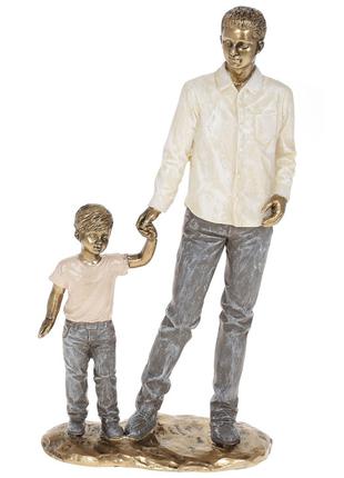 Декоративная статуэтка Папа и сын 22,5см