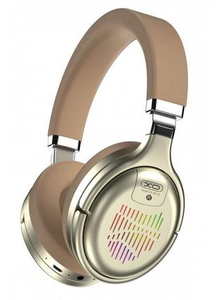Наушники XO BE18 Stereo Wireless Headphone Gold