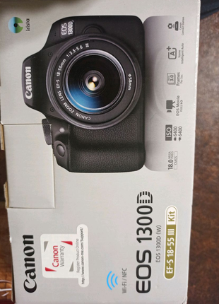 Продам фотоапарат CANON EOS 1300D
