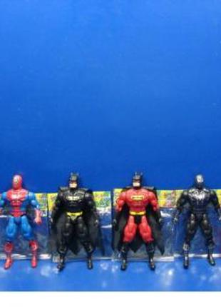 Герої 8077-08 Бетмен, Людина Павук, Супермен, Зоро
