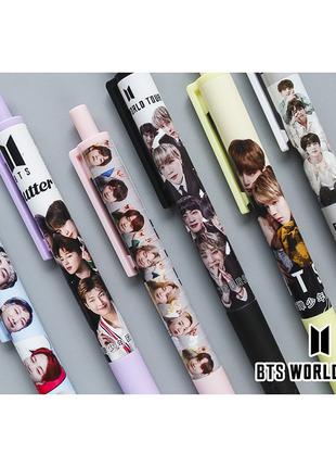 Ручки з учасниками корейської групи BTS БТС