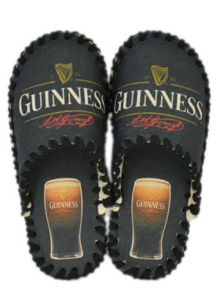 Мужские фетровые тапочки ручной работы «Guinness» Гиннесс (VD-...
