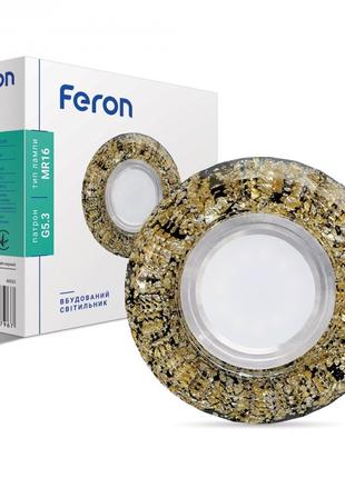 Встраиваемый светильник Feron CD830 с LED подсветкой