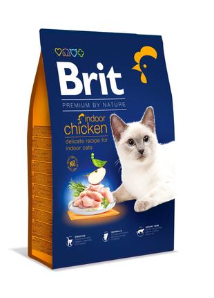 Сухой корм для кошек, живущих в помещении Brit Premium by Natu...