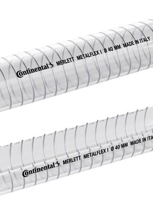 Пищевой шланг ПВХ с металлической спиралью Metalflex 102мм, Итали