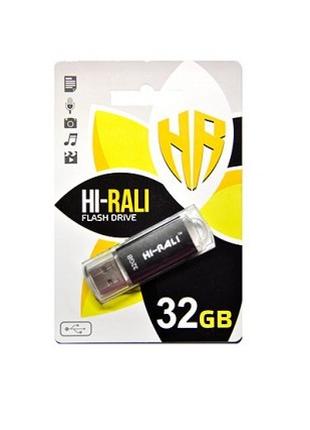 Флеш-накопитель USB 32GB Hi-Rali Флешка Гарантия
