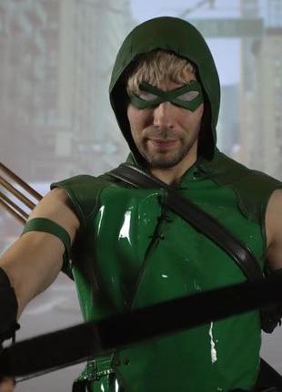 Зелёная Стрела. Green Arrow DC косплей, костюм