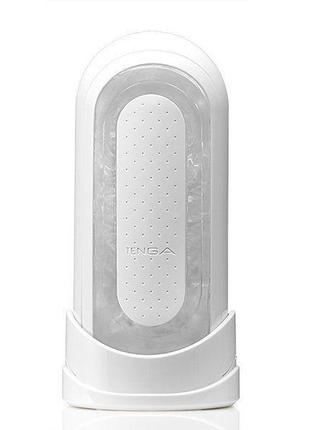 Инновационный мастурбатор Тенга Tenga Flip Zero White