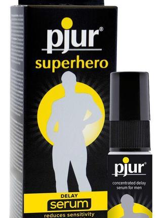 Пролонгирующий гель для мужчин pjur Superhero Serum 20 мл