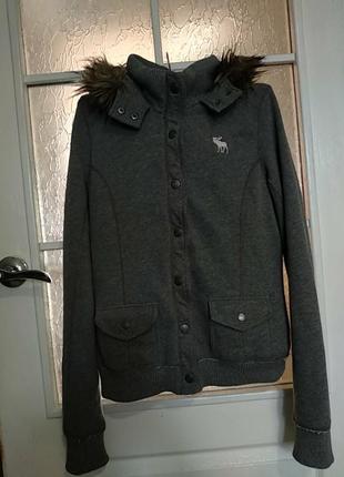 Удобная и очень теплая женская кофта,куртка фирмы abercrombie ...