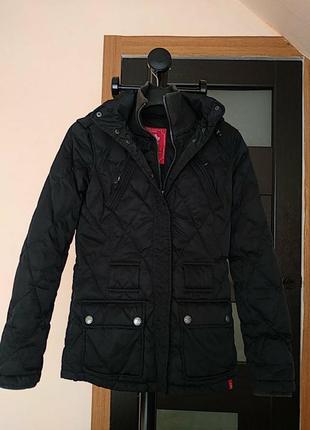 Стёганый куртка, пуховик, 50%пух+50%перо, razmer/ м, esprit edc