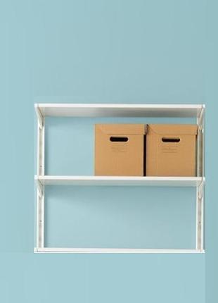 Зручні коробки з картону з ручками для зберігання 2шт , 33*23*23