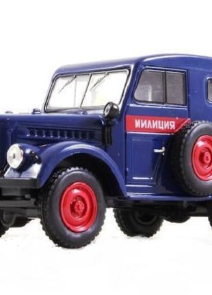 ГАЗ-69 Міліція. Автолегенди. Спецвипуск. Міліція. 1:43