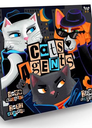 Настольная игра "Cats Agents" | Данко-Тойс | арт. G-CA-01-01
