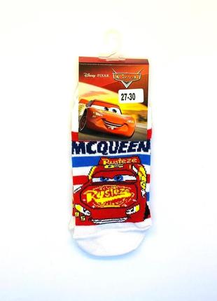 Носки «Cars 3 года Disney/Pixar, размер 19-22, разноцветные». ...