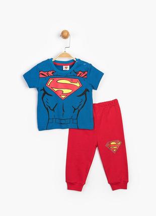 Костюм (футболка, штаны) «Superman DC Comics 6-9 месяцев (68-7...