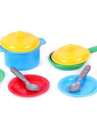 Детская игрушка «Набор посуды, 12 предметов, разноцветный». Пр...