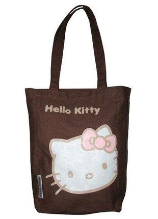 Сумка «Hello Kitty Face коричнева». Виробник - Sanrio (386162)