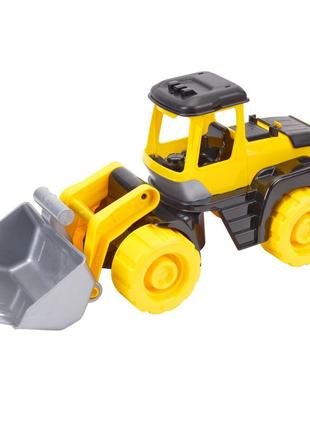 Детская игрушка «Трактор с инерционным механизмом, черно-желты...