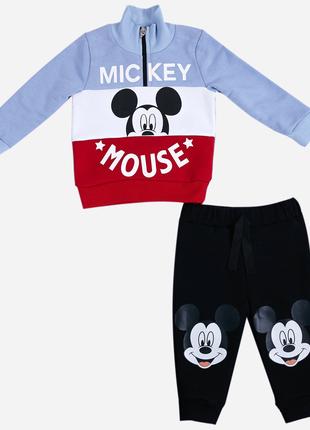 Комплект «Mickey Mouse 68-74 см (6-9 мес), разноцветный». Прои...