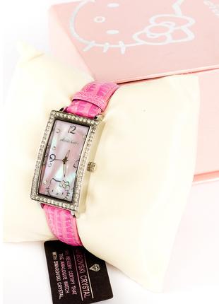Часы «Hello Kitty Swarovski Sanrio, серо-розовый». Производите...