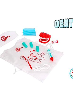 Детская игрушка «Набор доктора-стоматолога, разноцветный». Про...