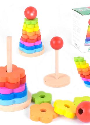 Детская игрушка «Развивающая пирамида, разноцветный». Производ...