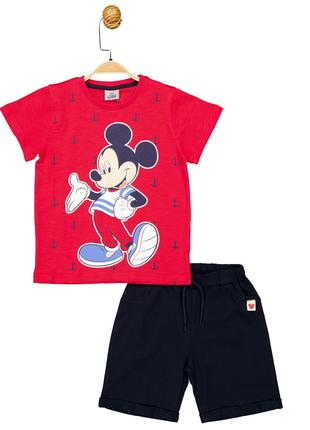 Костюм (футболка, шорты) «Mickey Mouse 98 см (3 года), черно-к...