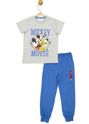 Костюм (футболка, штани) «Mickey Mouse 98 см (3 роки), сіро-си...