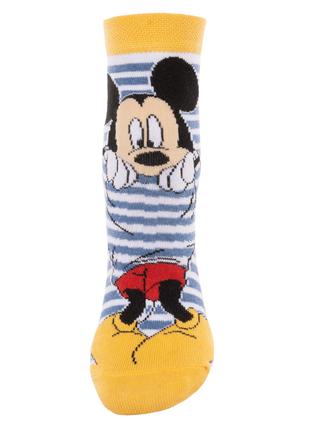 Носки «Mickey Mouse, размер 19-22, (6-18 мес), разноцветный». ...